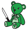 Teddy w/ a Knife